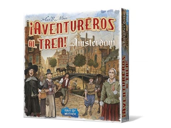 Amsterdam Adventurers To The Train Board Game - Get On The Train Of Adventure! Days of Wonder