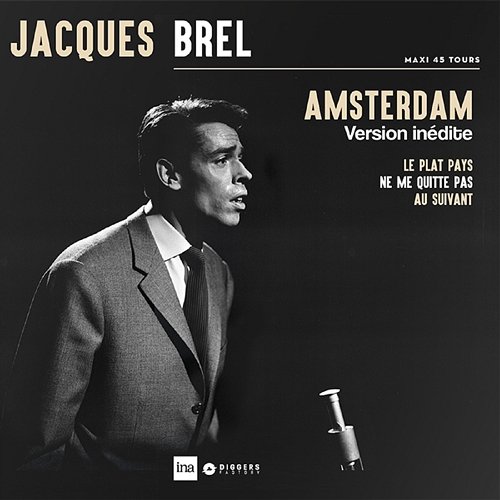 AMSTERDAM (Edition limitée maxi 45 t) Jacques Brel