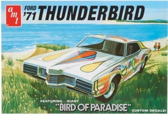 AMT, 1971 Ford Thunderbird, Model plastikowy, 12+ AMT