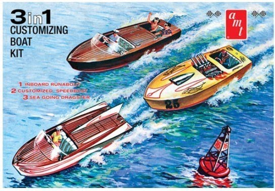 AMT, Customizing Boat, Model plastikowy łódź AMT
