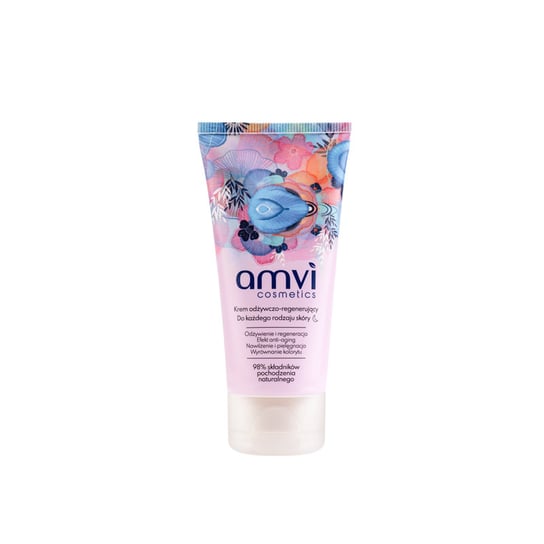 Amvi Cosmetics, Pielęgnacja Twarzy, Krem odżywczo-regenerujący na noc do każdego rodzaju skóry, 50 ml Amvi Cosmetics