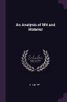 An Analysis of Wit and Humour F. R. Fleet