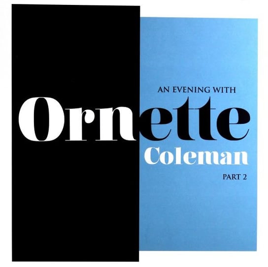 An Evening With Ornette Coleman, Part 2, płyta winylowa Coleman Ornette