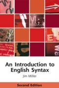 An Introduction to English Syntax Miller Jim