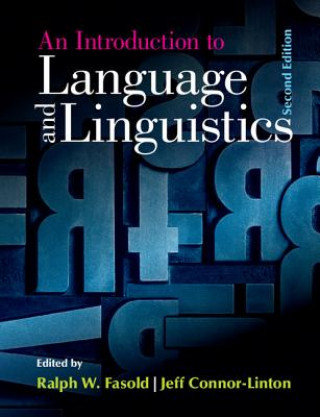 An Introduction to Language and Linguistics W. Ralph, Connor-Linton Jeffrey