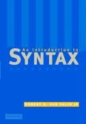 An Introduction to Syntax Valin Robert D.