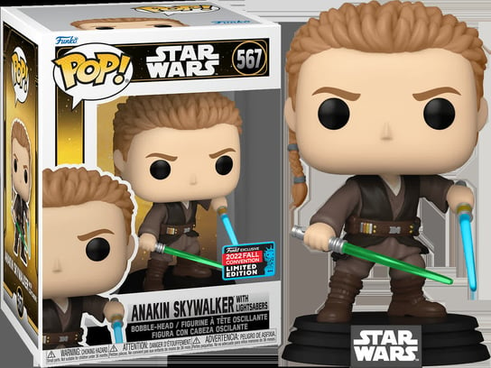 Anakin Skywalker with lightsabers - Star Wars - Fall Convention #567 Funko
