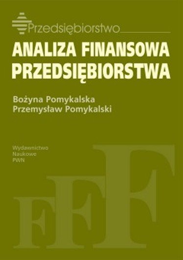 Analiza finansowa przedsiębiorstwa Pomykalska Bożena, Pomykalski Przemysław