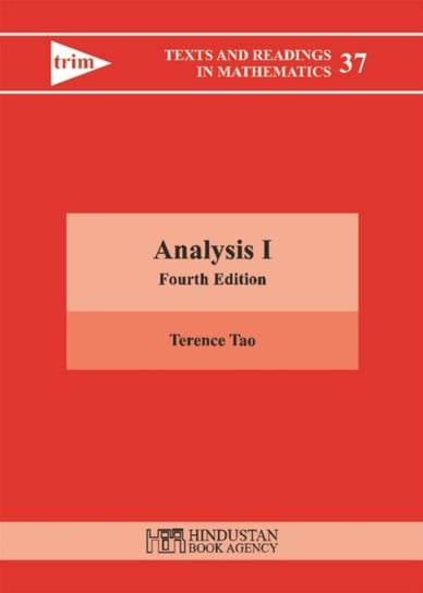 Analysis I Terence Tao