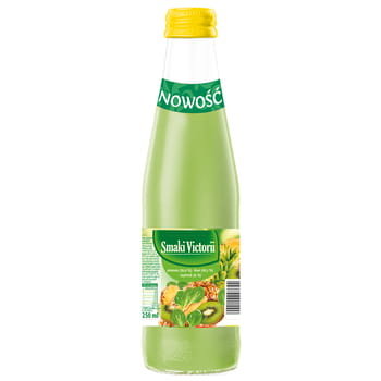 Ananas (19,9%) - Kiwi (16,5%) - Szpinak (9%) 250 Ml Smaki Victorii Smaki Victorii