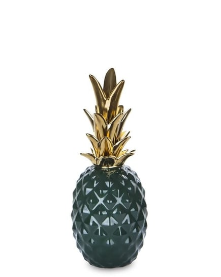 Ananas dekoracyjny PIGMEJKA, zielono-złoty, 27,5x11x11 cm Pigmejka
