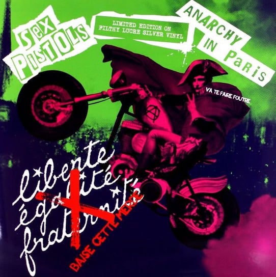 Anarchy In Paris (Silver) Sex Pistols