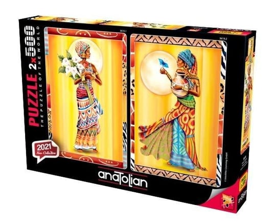 Anatolian, puzzle, Afrykańskie kobiety, 2x500 el. Anatolian
