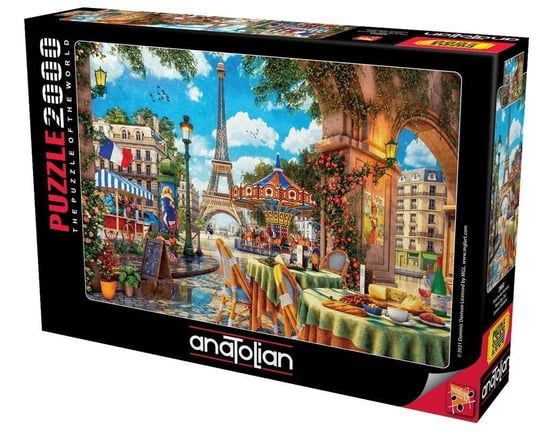 Anatolian, puzzle, Codzienny Paryż, 2000 el. Anatolian