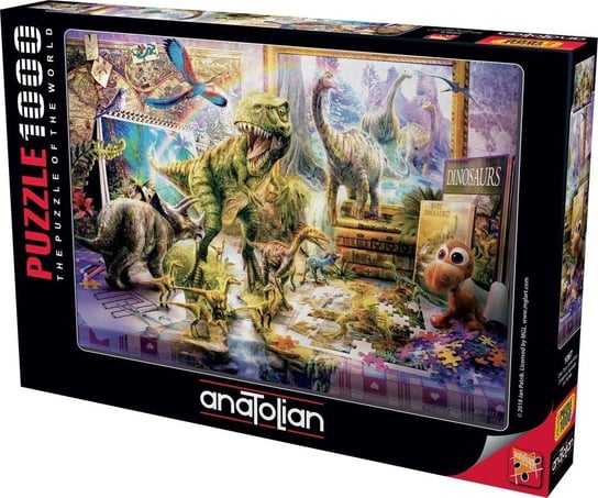 Anatolian, puzzle, Dinozaury, 1000 el. Anatolian