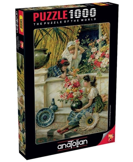 Anatolian, puzzle, Kwiaty wschodu, 1000 el. Anatolian