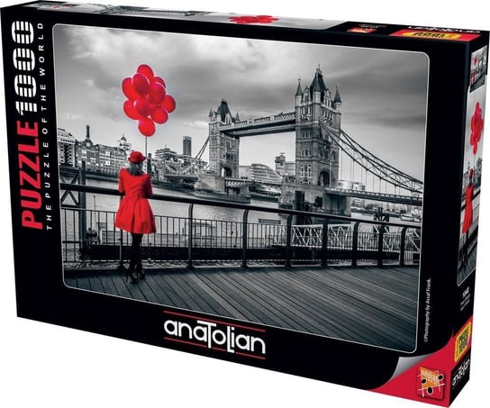 Anatolian, puzzle, Londyn, Tower Bridge, 1000 el. Anatolian