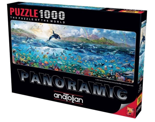 Anatolian, puzzle, Ocean pełen życia (Panorama), 1000 el. Anatolian