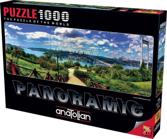 Anatolian, puzzle, Panorama Widok na Bosfor, 1000 el. Anatolian