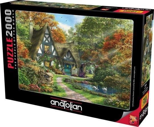 Anatolian, puzzle, Piękna chatka jesienną porą, 2000 el. Anatolian