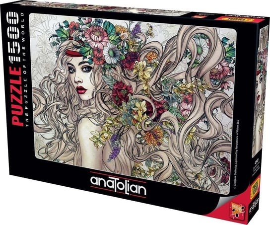 Anatolian, puzzle, Siła w kwiatach, 1500 el. Anatolian