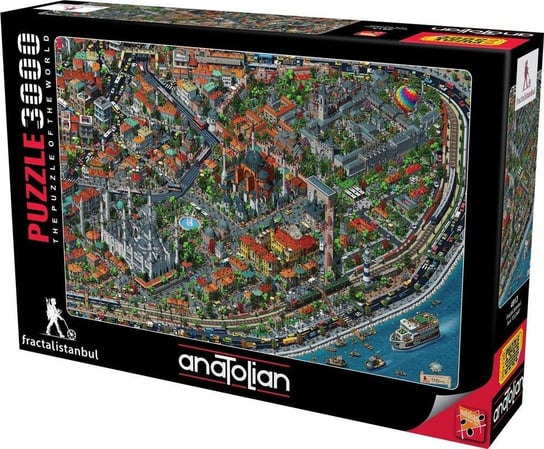 Anatolian, puzzle, Turcja, Istambuł, 3000 el. Anatolian