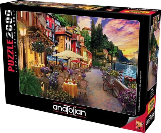 Anatolian, puzzle, Włochy, Jezioro Como, 2000 el. Anatolian