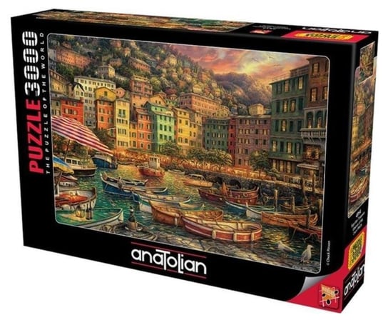 Anatolian, puzzle, Włochy, Kolorowa zatoka, 3000 el. Anatolian