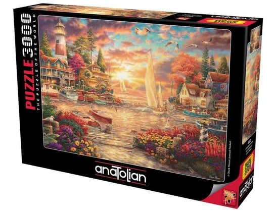 Anatolian, puzzle, Zachód słońca, 3000 el. Anatolian