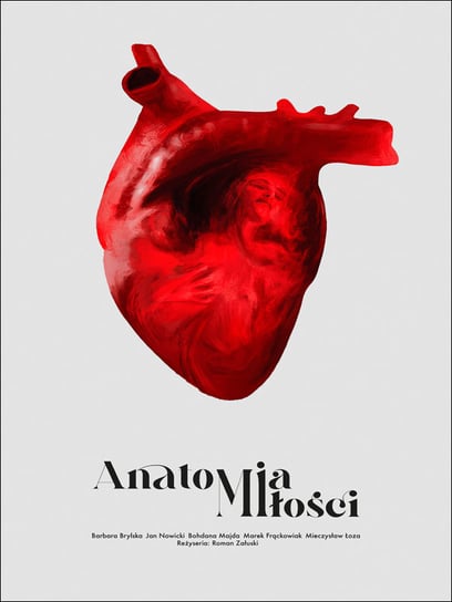 Anatomia Miłości - plakat premium 50x70 cm / AAALOE Inna marka