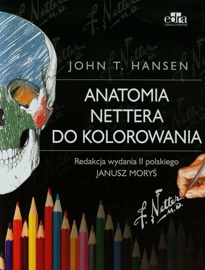 Anatomia Nettera do kolorowania Hansen John T.