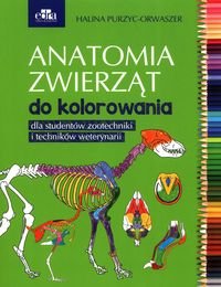 Anatomia zwierząt do kolorowania H. Purzyc-Orwaszer