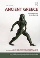 Ancient Greece Dillon Matthew, Garland Lynda