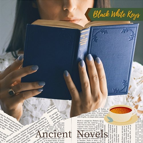 Ancient Novels Black White Keys
