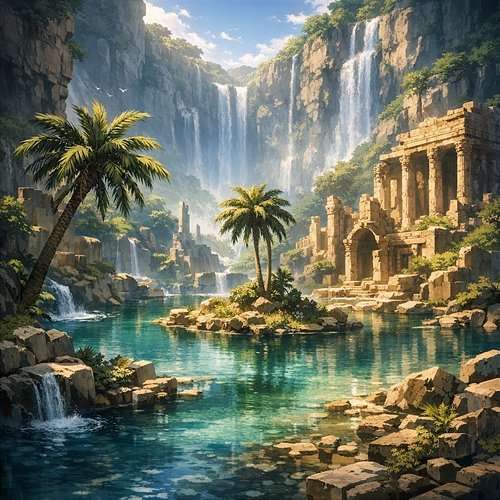 Ancient Oasis Neon Friction