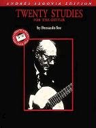 Andres Segovia - 20 Studies for Guitar: Book Only Sor Ferdinand