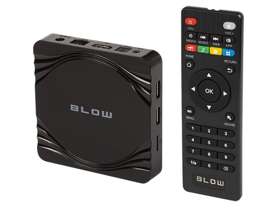 Android TV BOX BLOW 4K UltraHD v2 Bluetooth - wbudowany zegarek Blow