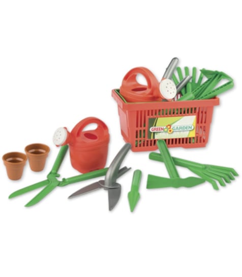 Androni, zabawka edukacyjna Koszyk z narzędziami ogrodowymi Androni