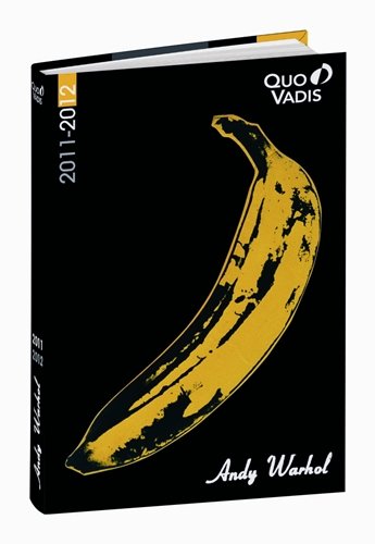 Andy Warhol Banana, Zeszyt A5, 60 kartek, kratka Quo Vadis Polonia Sp. z o.o.
