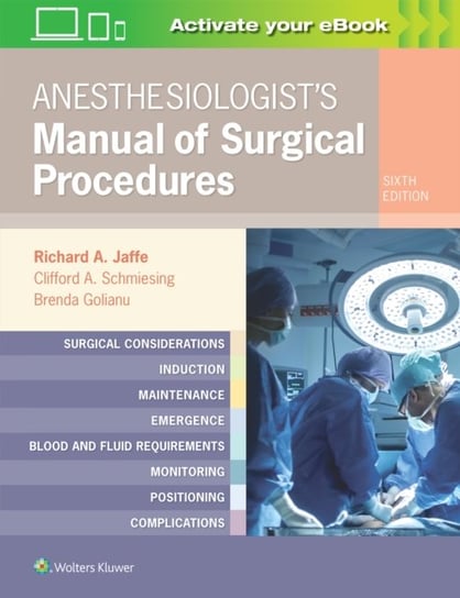 Anesthesiologists Manual of Surgical Procedures Jaffe