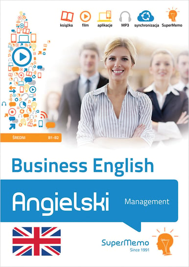 Angielski. Business English - management. Poziom średni B1-B2 Warżała-Wojtasiak Magdalena, Wojtasiak Wojciech