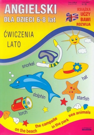 Angielski dla dzieci 6-8 lat. Ćwiczenia wiosna + Ćwiczenia lato + CD Piechocka-Empel Katarzyna