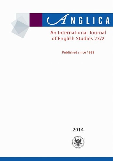 Anglica. An International Journal of English Studies 2014 23/2 Weseliński Andrzej