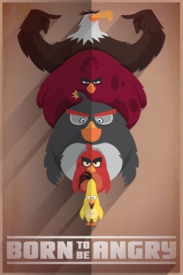 Angry Birds (Born to be Angry) - plakat 61x91,5 cm Angry Birds