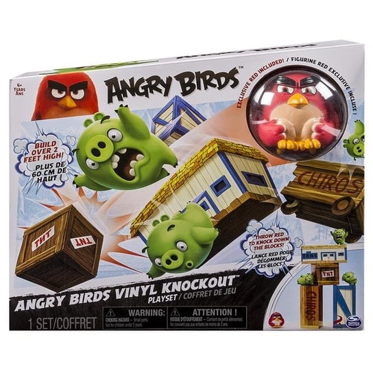 Angry Birds, gra zręcznościowa Angry Nokaut Spin Master