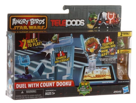 Angry Birds, gra zręcznościowa Count Dooku Vs Anakin Strike Bk Pk Hasbro Gaming