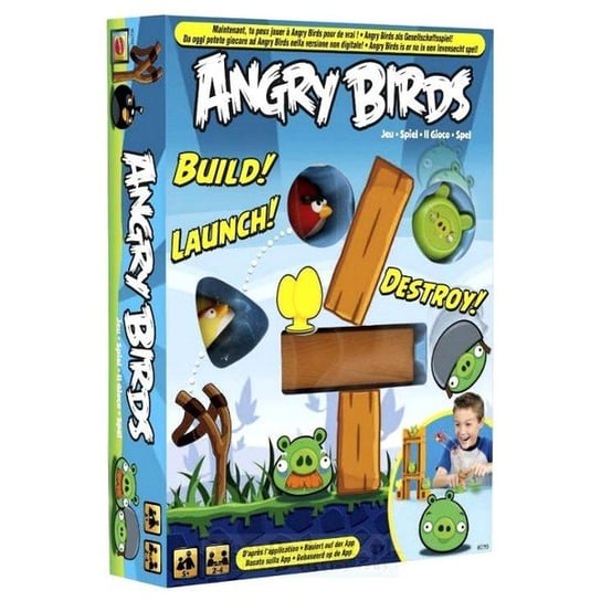 Angry Birds, gra zręcznościowa, W2793 Mattel