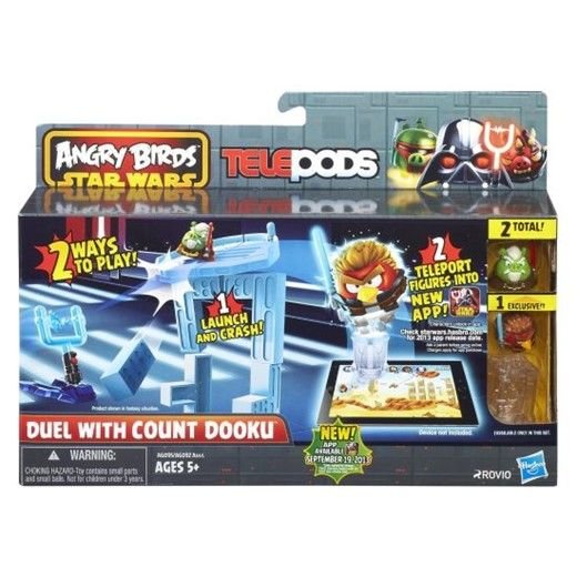 Angry Birds, Gwiezdna Bitwa, Duel with Count Dooku, A6095 Hasbro Gaming