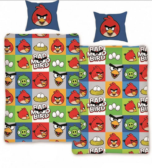 Angry Birds, Komplet pościeli dziecięcej, 140x200 cm Mówisz i Masz