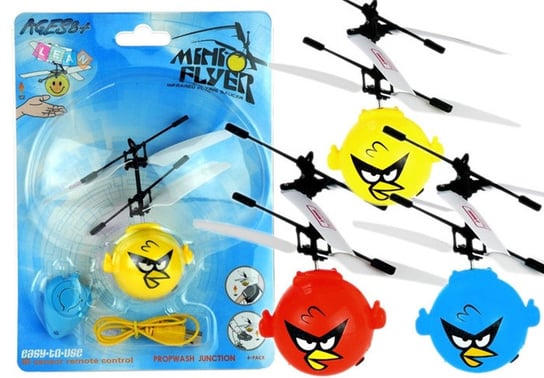 Angry Birds, latający ptak mini flyer Lean Toys